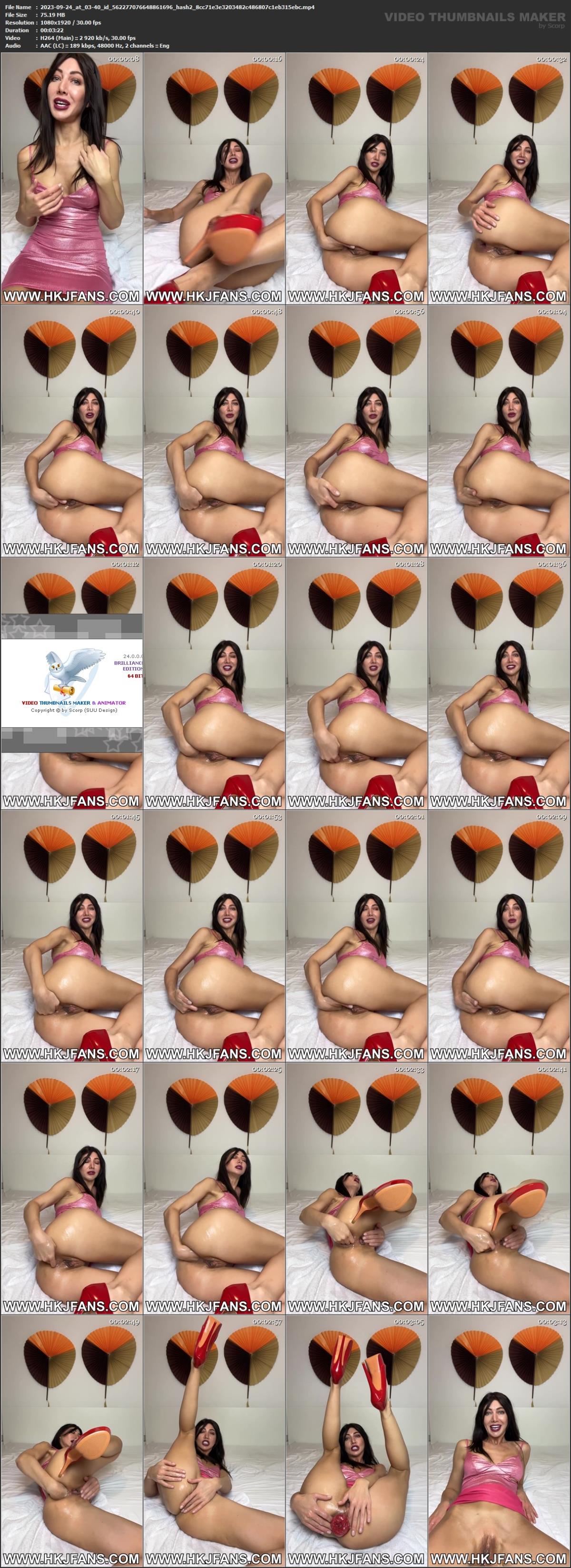 [66,48 Go]Hotkinkyjo 2023 - 2024 / Collection Anale Extrême de Hotkinkyjo (580 vidéos)