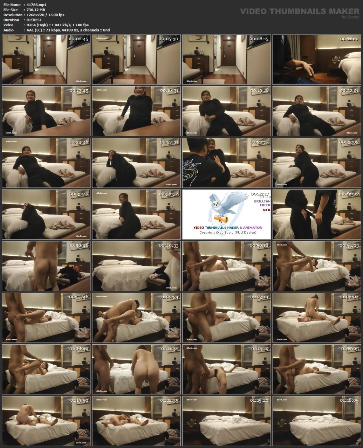 [84,96 Go]Pack d'escortes de couples avec caméra cachée asiatique 272 (150 clips)