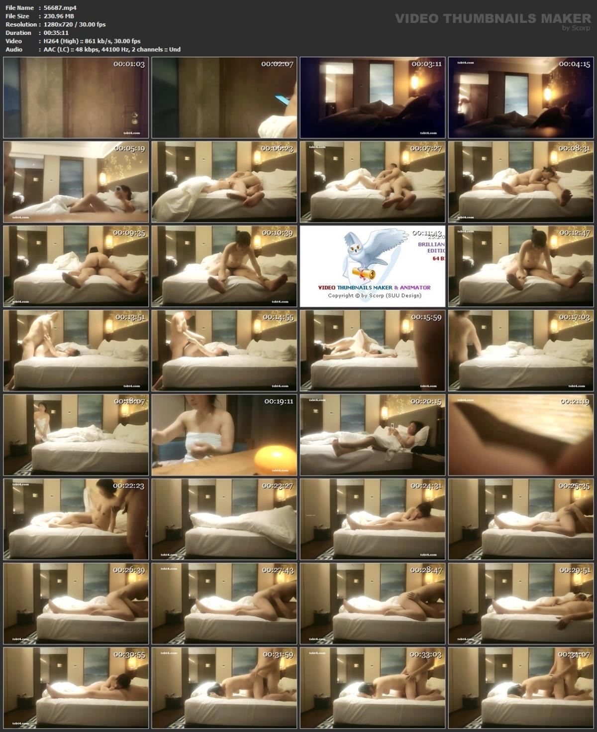 [85,67 GB]Asiatische Escort-Paare mit versteckter Kamera, Paket 351 (150 Clips)