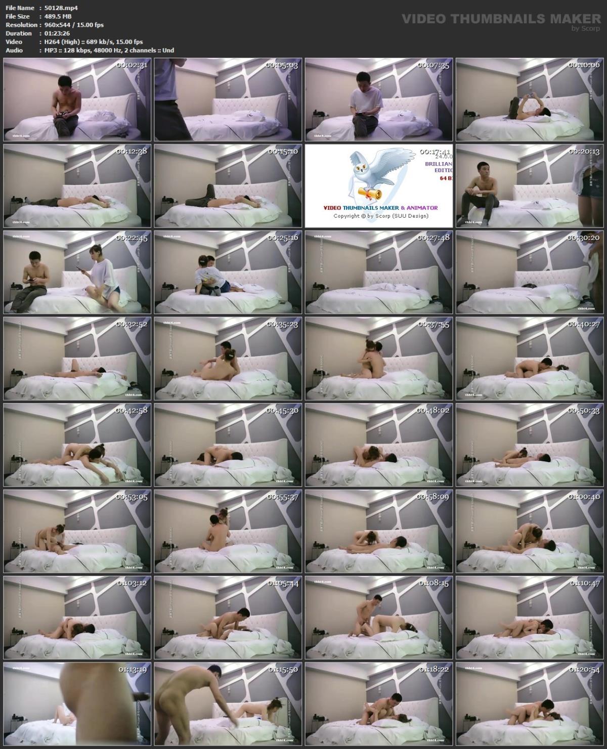 [85,08 Go]Pack d'escortes de couples avec caméra cachée asiatique 318 (150 clips)