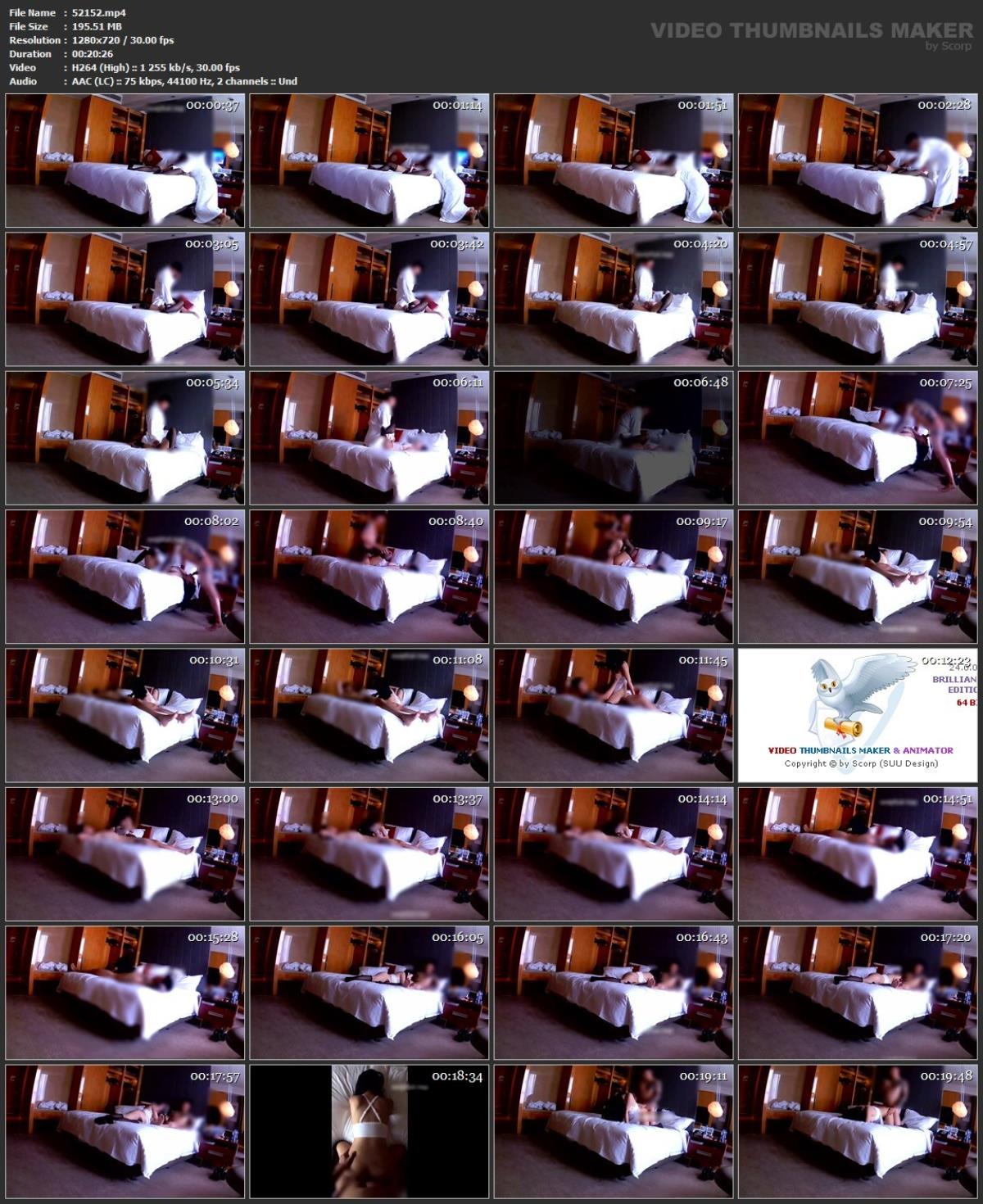 [85.49 GB]Asian Hidden Camera Couples Escorts Pack 327 (150 Clips)