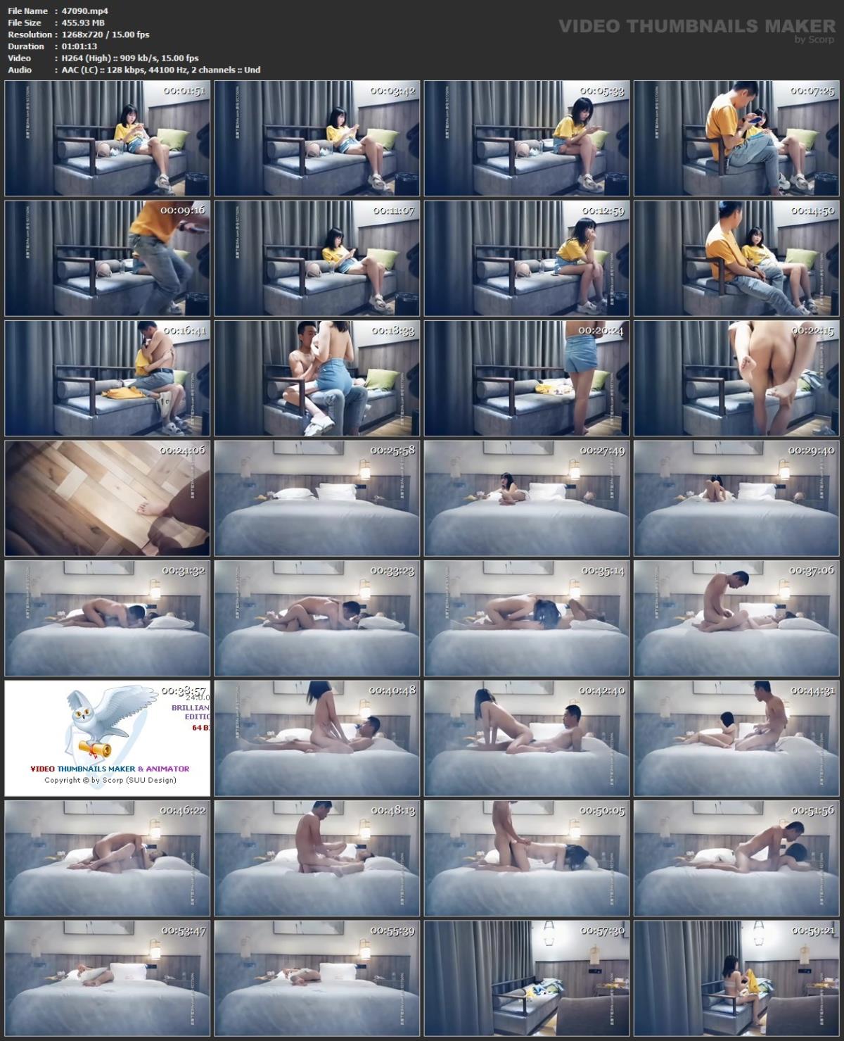 [85.2 GB]Asian Hidden Camera Couples Escorts Pack 303 (150 Clips)