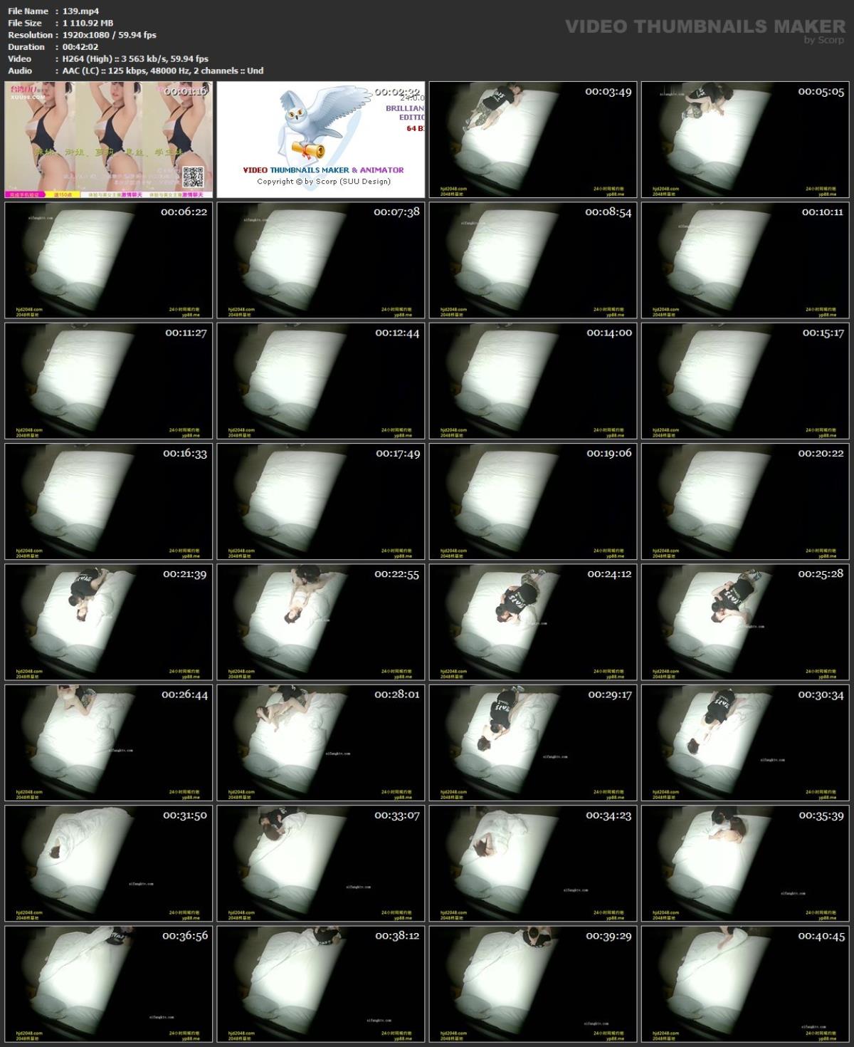 [44,71 GB] Pacote de ipcam hackeado asiático 064 (82 clipes)