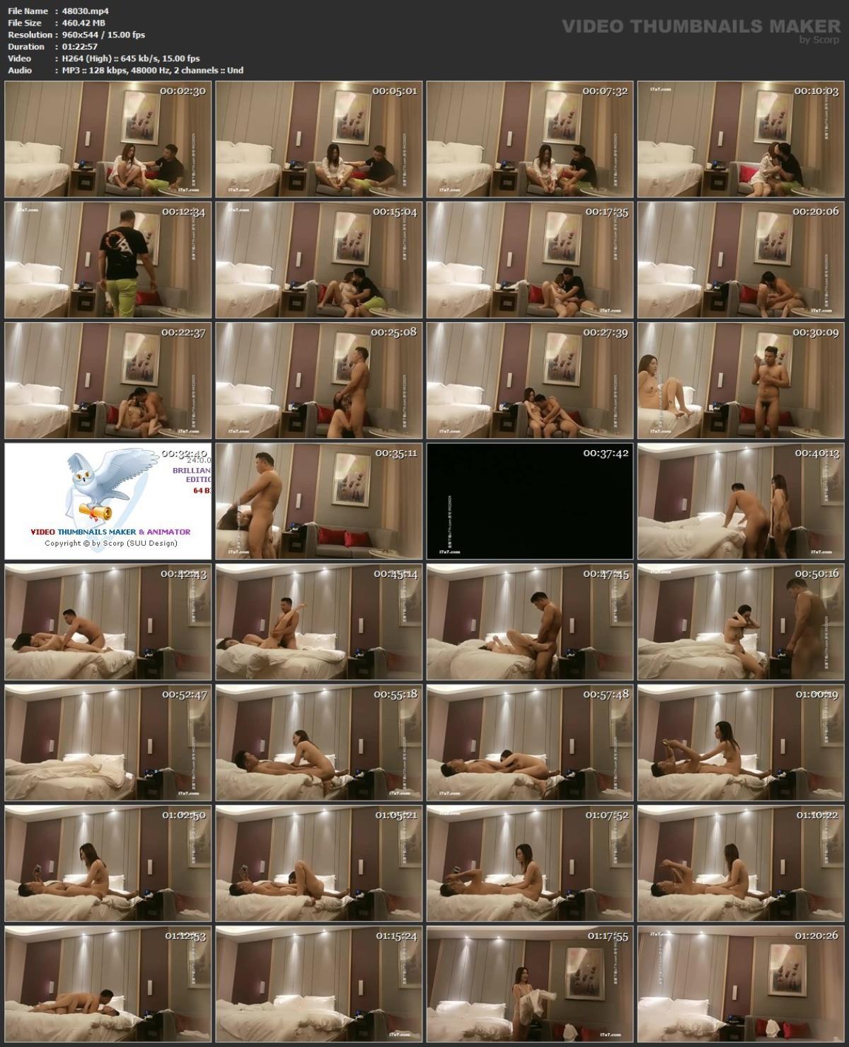 [85,52 GB]Asiatische Escort-Paare mit versteckter Kamera, Paket 309 (150 Clips)