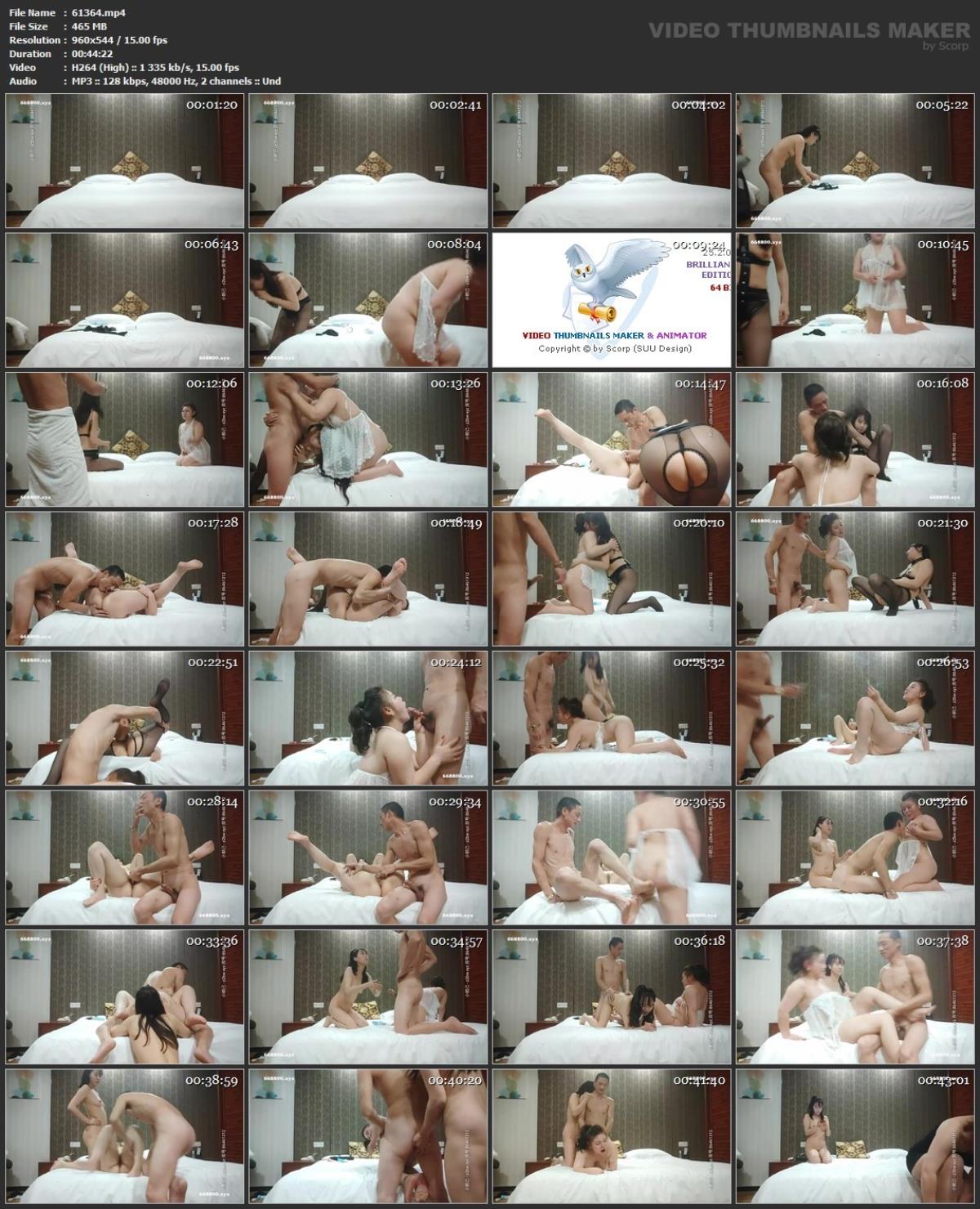 [85.36 GB] Asian Hidden Camera Couples Escorts Pack 378 (150 Clips)