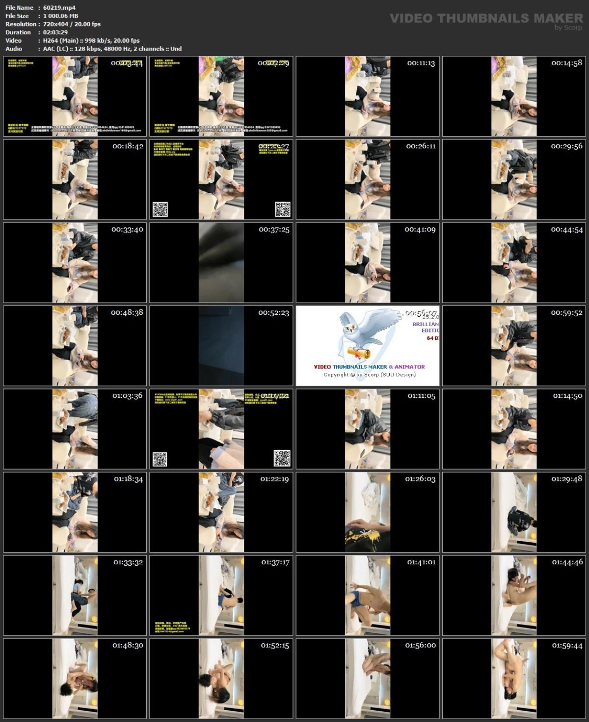 [85,53 GB] Asiatische Escort-Paare mit versteckter Kamera, Paket 372 (150 Clips)