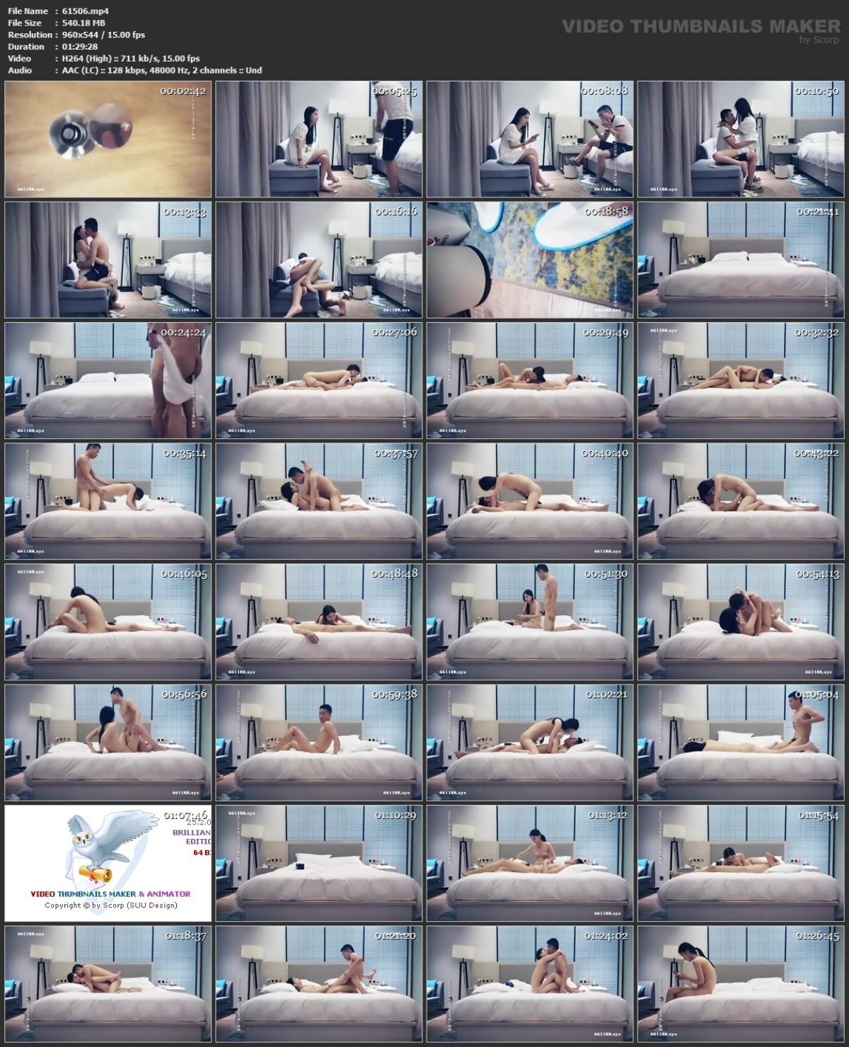 [85,26 GB] Asiatische Escort-Paare mit versteckter Kamera, Paket 379 (150 Clips)