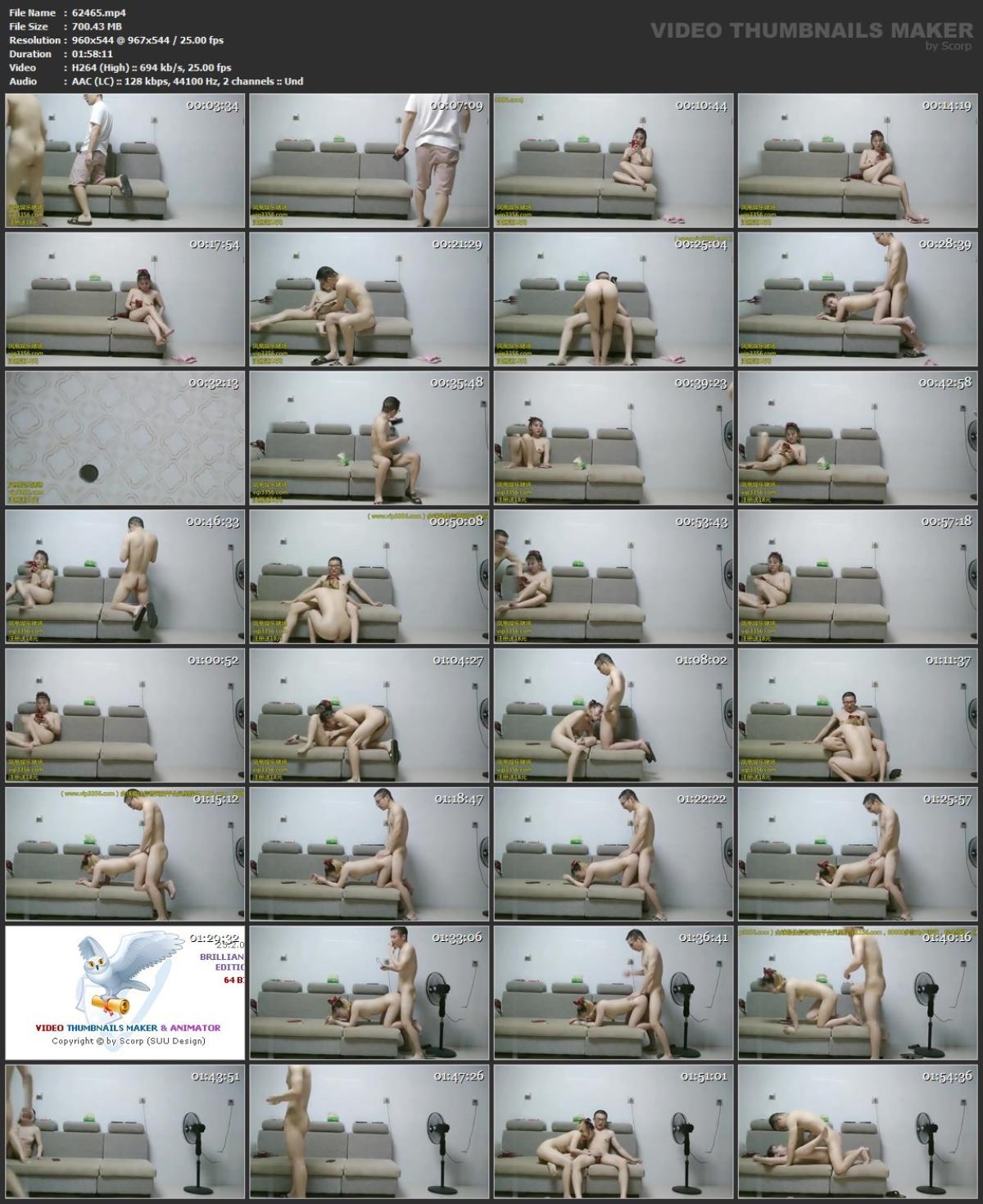 [85,28 GB] Asiatische Escort-Paare mit versteckter Kamera, Paket 386 (150 Clips)