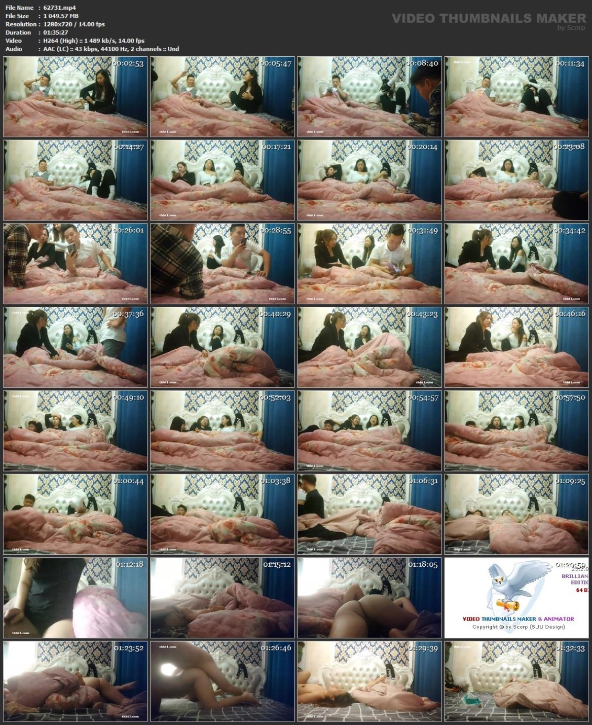 [85.5 GB] Asian Hidden Camera Couples Escorts Pack 387 (150 Clips)