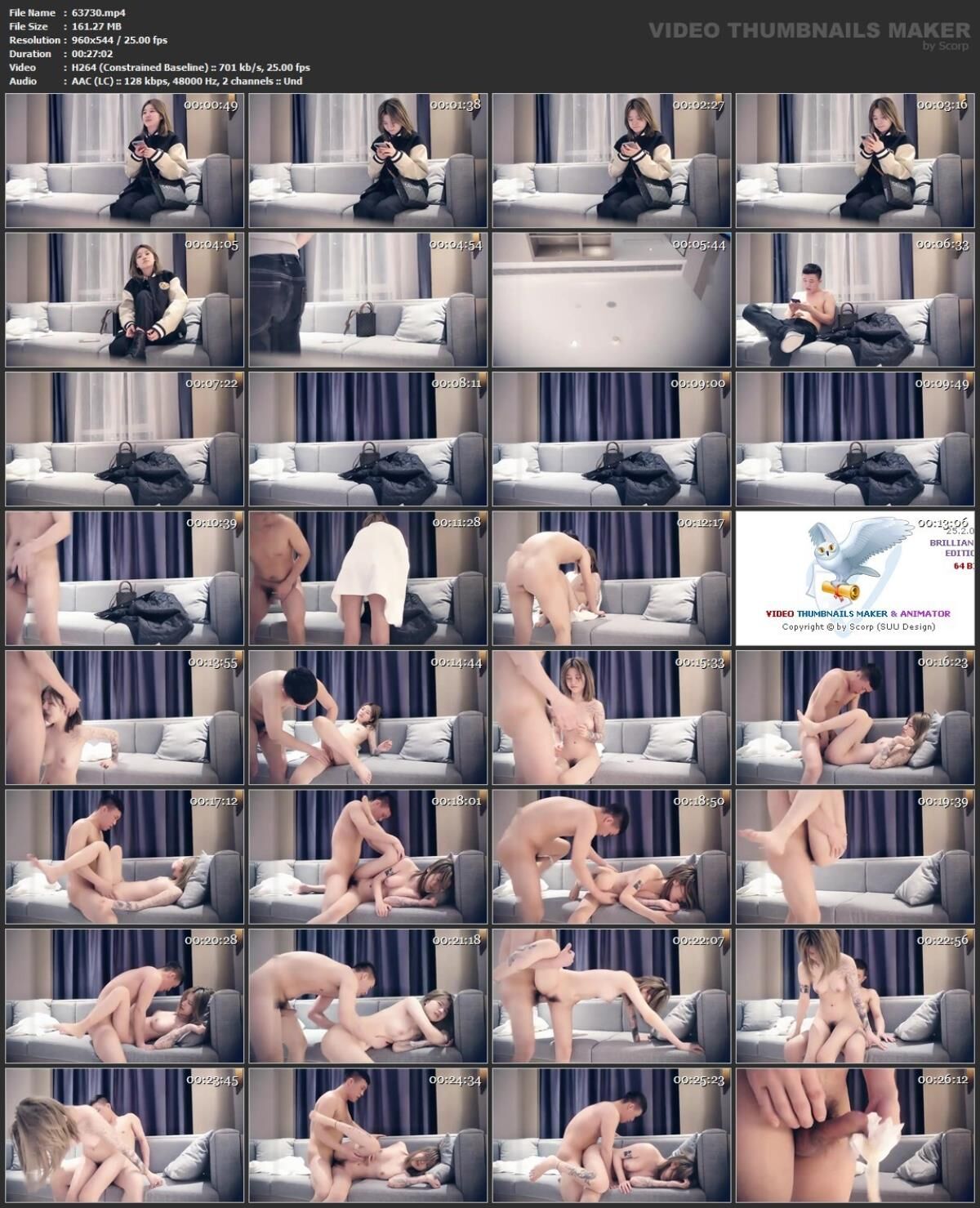 [85.26 GB] Paquete de escorts para parejas asiáticas con cámara oculta 393 (150 clips)