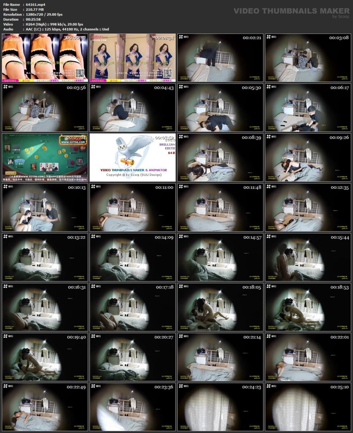 [85,35 GB] Asiatische Escort-Paare mit versteckter Kamera, Paket 396 (150 Clips)