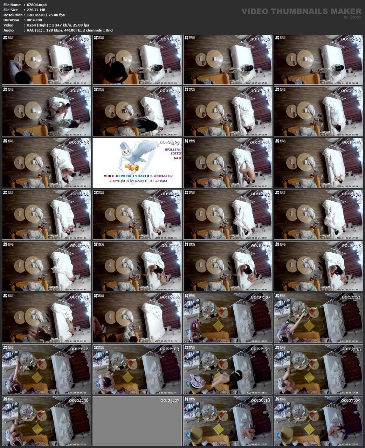 [85,64 GB] Asiatische Escort-Paare mit versteckter Kamera, Paket 418 (150 Clips)