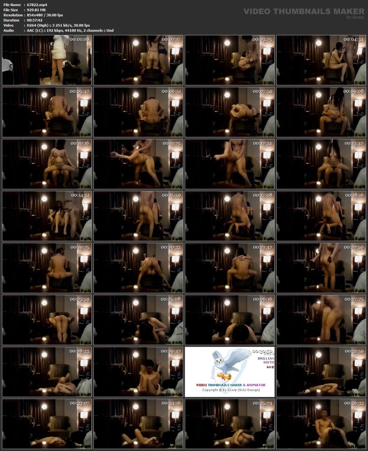 [85,64 GB] Asiatische Escort-Paare mit versteckter Kamera, Paket 418 (150 Clips)