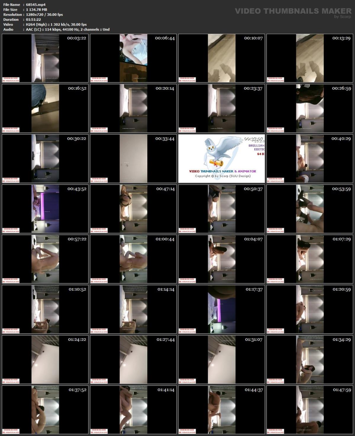 Asian Hidden Camera Couples Escorts Pack 424 (150 Clips)