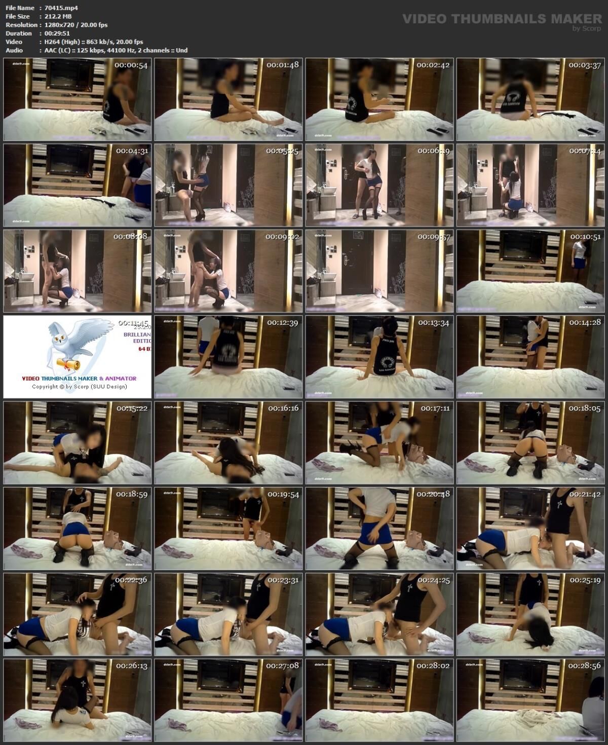 [85.48 GB] Asian Hidden Camera Couples Escorts Pack 433 (300 Clips)