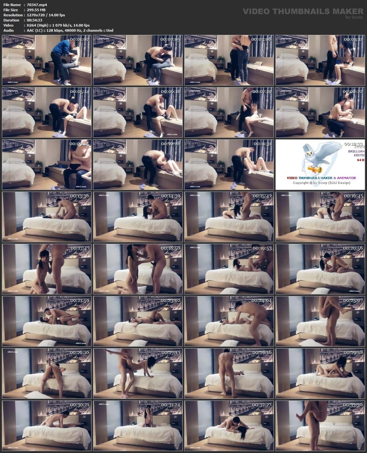 [85.48 GB] Asian Hidden Camera Couples Escorts Pack 433 (300 Clips)