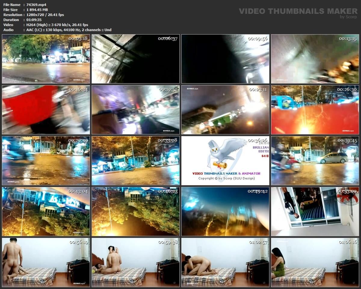 [99,84 GB] Asiatische Escort-Paare mit versteckter Kamera, Paket 458 (150 Clips)