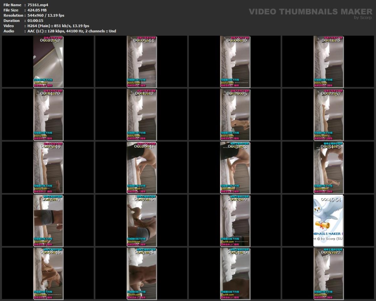 [99,65 GB] Asiatische Escort-Paare mit versteckter Kamera, Paket 466 (100 Clips)